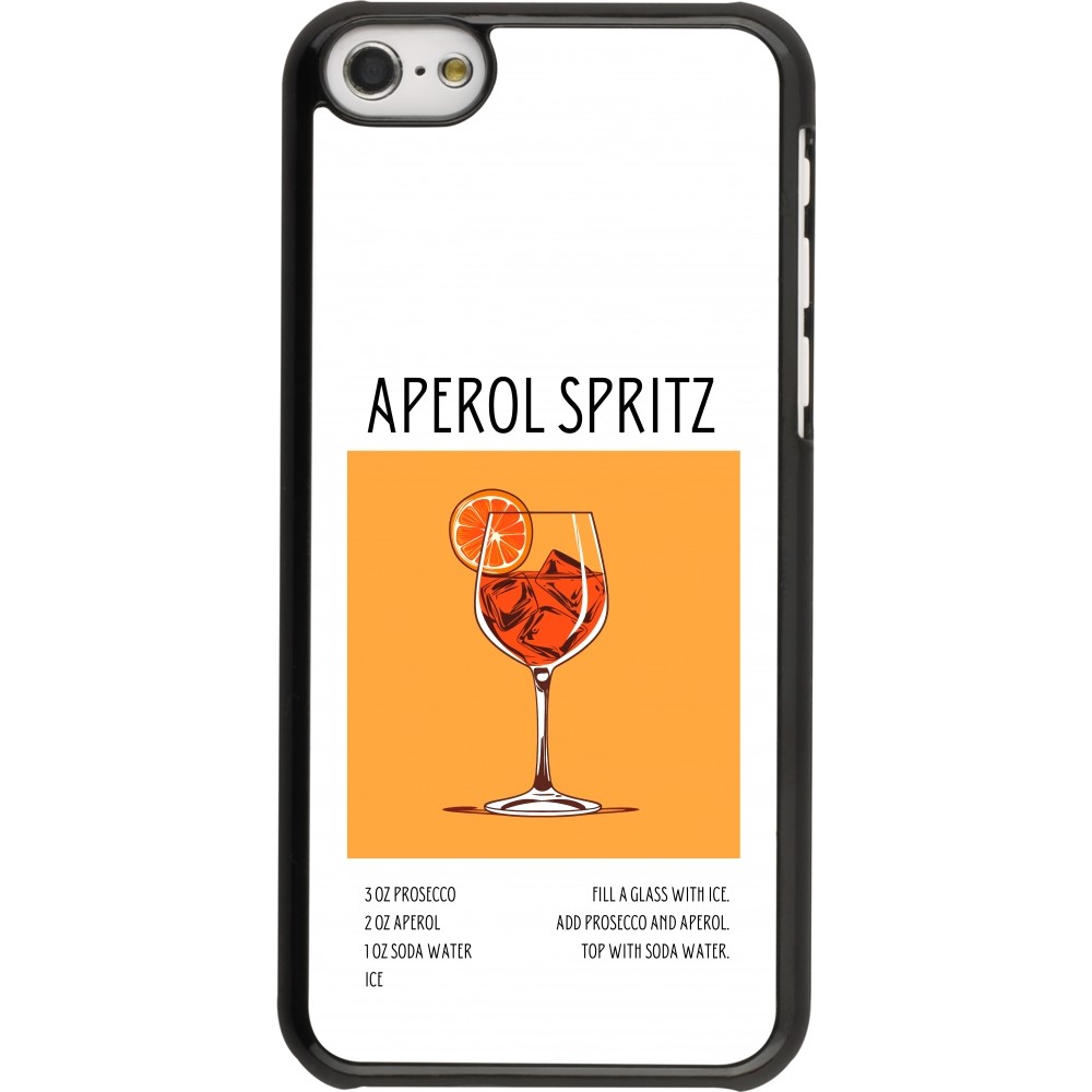 iPhone 5c Case Hülle - Cocktail Rezept Aperol Spritz
