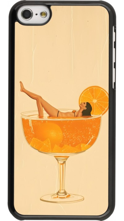 iPhone 5c Case Hülle - Cocktail Bath Vintage