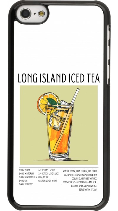 iPhone 5c Case Hülle - Cocktail Rezept Long Island Ice Tea