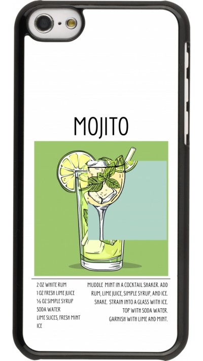 iPhone 5c Case Hülle - Cocktail Rezept Mojito