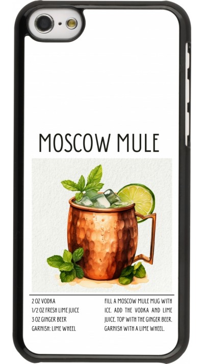 iPhone 5c Case Hülle - Cocktail Rezept Moscow Mule