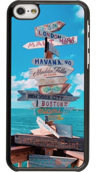 Coque iPhone 5c - Cool Cities Directions