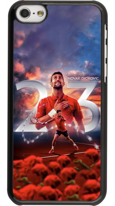 Coque iPhone 5c - Djokovic 23 Grand Slam