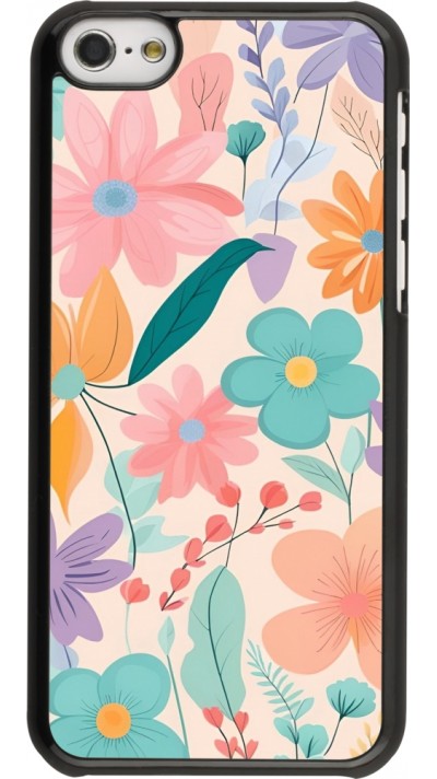 Coque iPhone 5c - Easter 2024 spring flowers