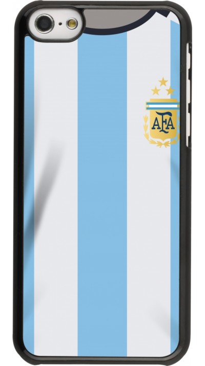 iPhone 5c Case Hülle - Argentinien 2022 personalisierbares Fussballtrikot