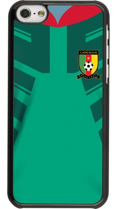 Coque iPhone 5c - Maillot de football Cameroun 2022 personnalisable