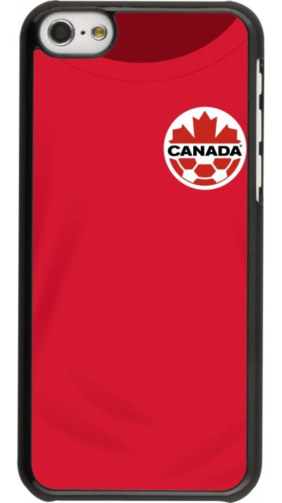 iPhone 5c Case Hülle - Kanada 2022 personalisierbares Fussballtrikot