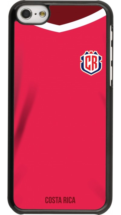 Coque iPhone 5c - Maillot de football Costa Rica 2022 personnalisable