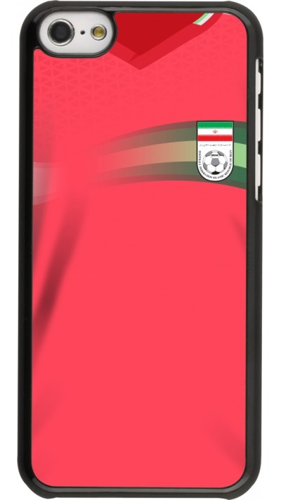 iPhone 5c Case Hülle - Iran 2022 personalisierbares Fussballtrikot