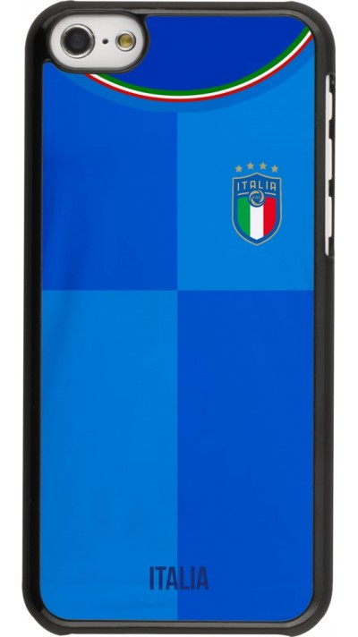 Coque iPhone 5c - Maillot de football Italie 2022 personnalisable