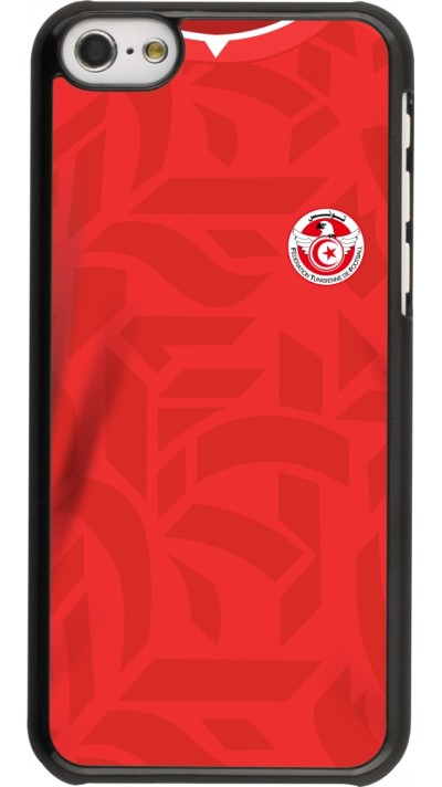 Coque iPhone 5c - Maillot de football Tunisie 2022 personnalisable