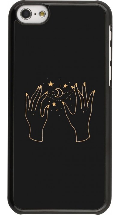 Hülle iPhone 5c - Grey magic hands