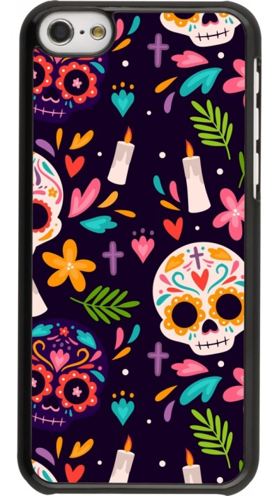 iPhone 5c Case Hülle - Halloween 2023 mexican style