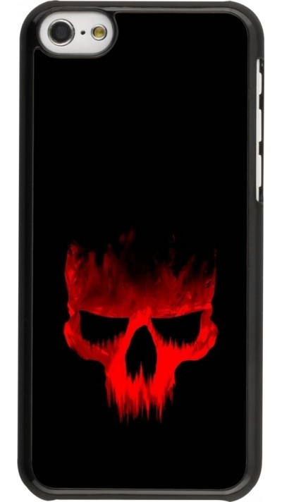 Coque iPhone 5c - Halloween 2023 scary skull
