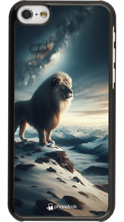 Coque iPhone 5c - Le lion blanc