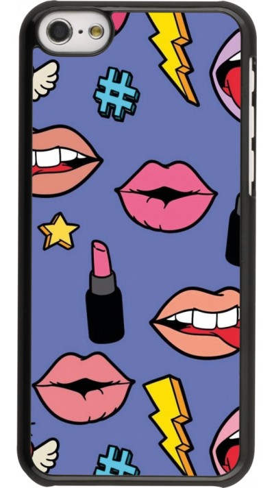 iPhone 5c Case Hülle - Lips and lipgloss