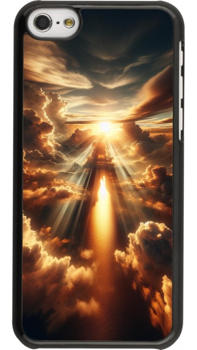iPhone 5c Case Hülle - Himmelsleuchten Zenit