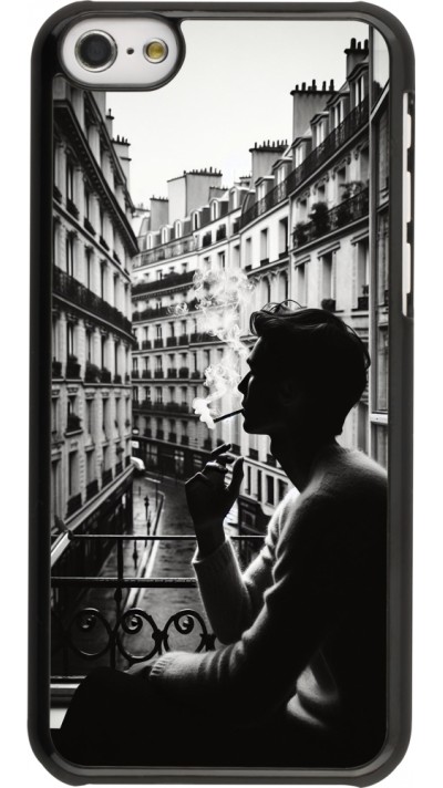 iPhone 5c Case Hülle - Parisian Smoker