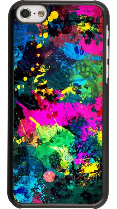 Coque iPhone 5c - splash paint