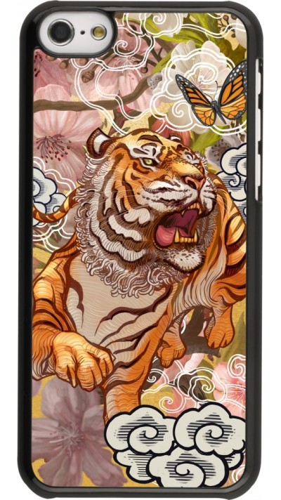 iPhone 5c Case Hülle - Spring 23 japanese tiger