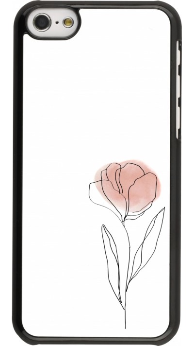 Coque iPhone 5c - Spring 23 minimalist flower