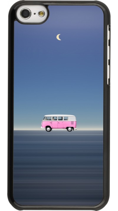 Coque iPhone 5c - Spring 23 pink bus