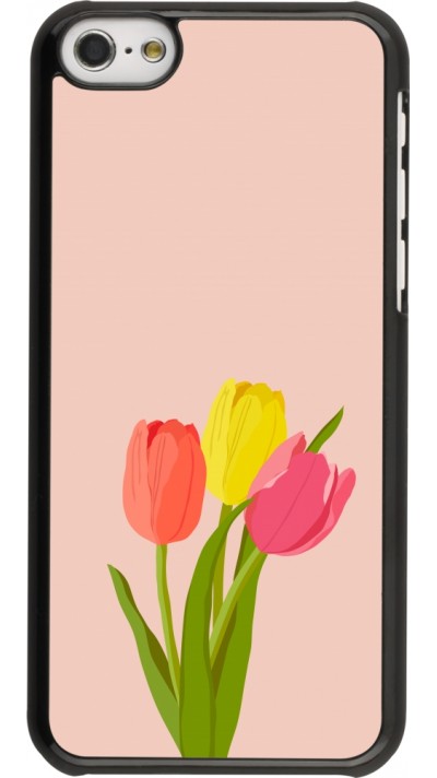Coque iPhone 5c - Spring 23 tulip trio