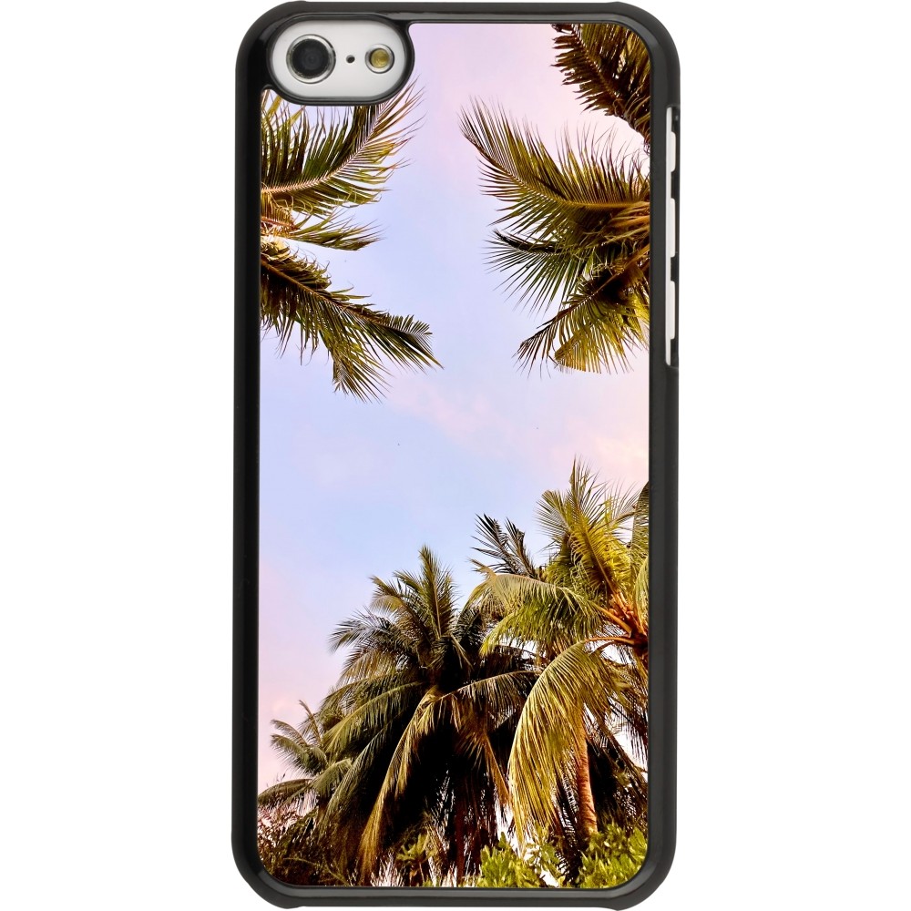 iPhone 5c Case Hülle - Summer 2023 palm tree vibe