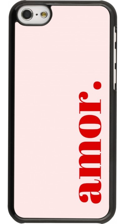 Coque iPhone 5c - Valentine 2024 amor