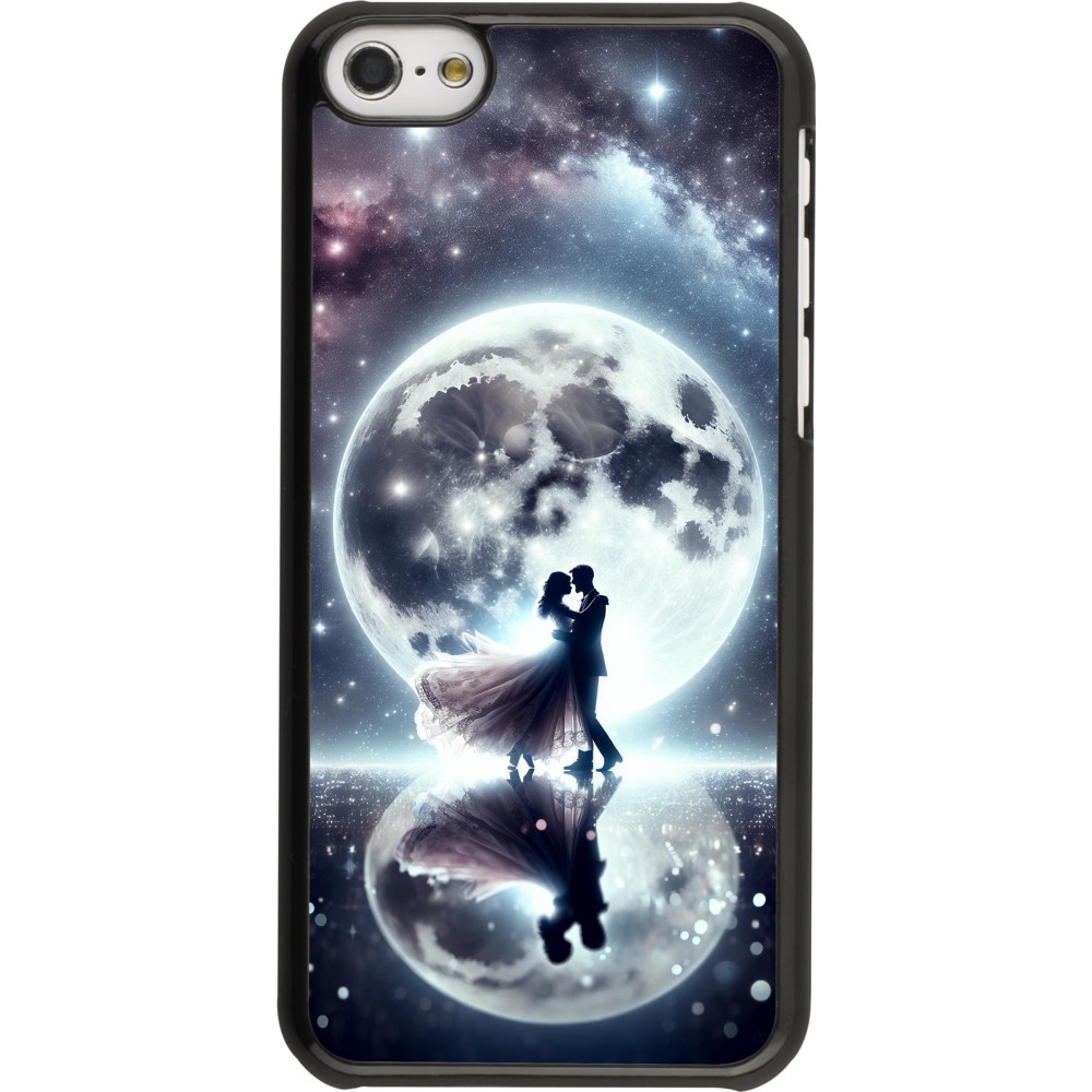 Coque iPhone 5c - Valentine 2024 Love under the moon