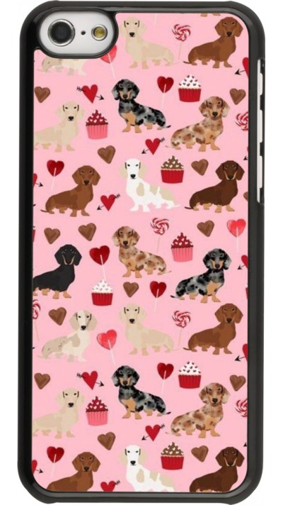 Coque iPhone 5c - Valentine 2024 puppy love