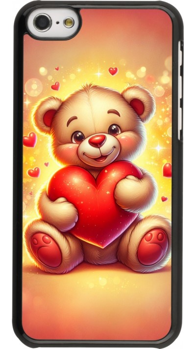 Coque iPhone 5c - Valentine 2024 Teddy love