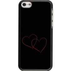 iPhone 5c Case Hülle - Valentine 2023 attached heart
