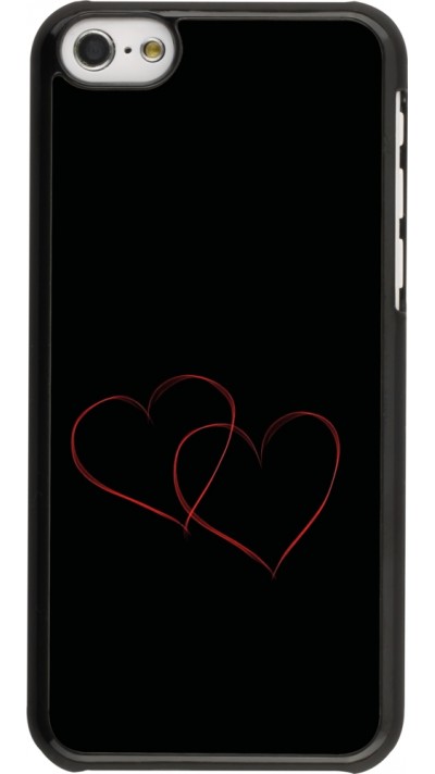 Coque iPhone 5c - Valentine 2023 attached heart