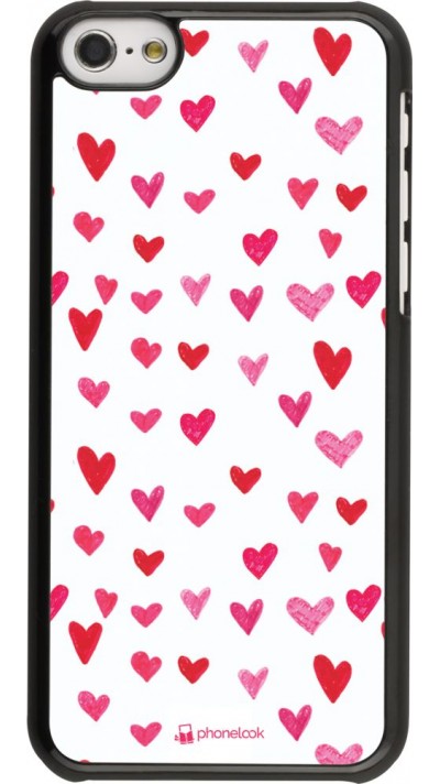 Coque iPhone 5c - Valentine 2022 Many pink hearts