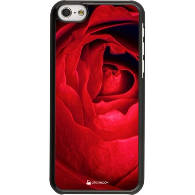 Coque iPhone 5c - Valentine 2022 Rose