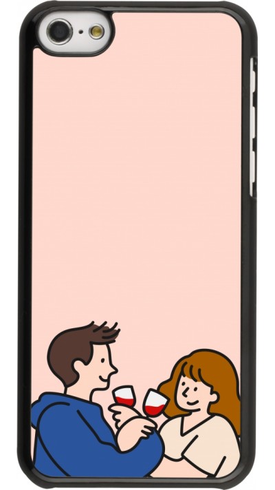 Coque iPhone 5c - Valentine 2023 apero lovers