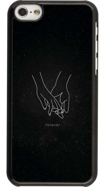 Coque iPhone 5c - Valentine 2023 hands forever