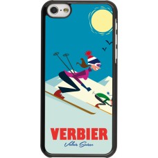 iPhone 5c Case Hülle - Verbier Ski Downhill