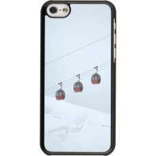 iPhone 5c Case Hülle - Winter 22 ski lift