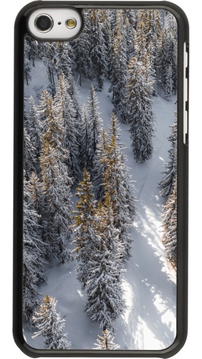 Coque iPhone 5c - Winter 22 snowy forest