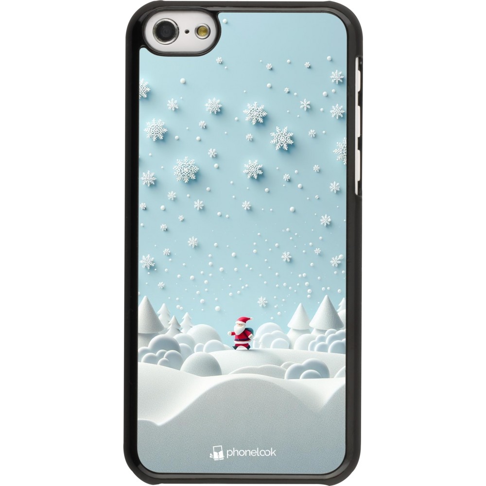 iPhone 5c Case Hülle - Weihnachten 2023 Kleiner Vater Schneeflocke