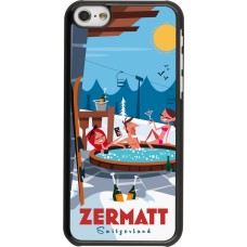 iPhone 5c Case Hülle - Zermatt Mountain Jacuzzi