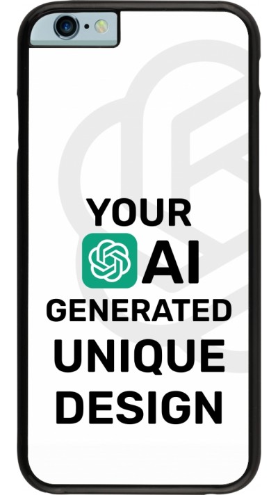 Coque iPhone 6/6s - 100% unique générée par intelligence artificielle (AI) avec vos idées