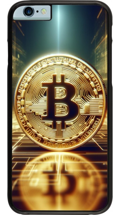 iPhone 6/6s Case Hülle - Bitcoin Stehen