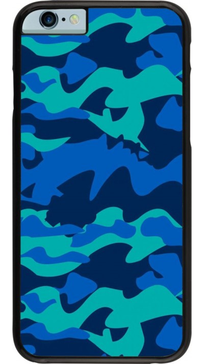 Hülle iPhone 6/6s - Camo Blue
