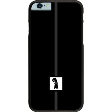 iPhone 6/6s Case Hülle - Kanton BS schwarz