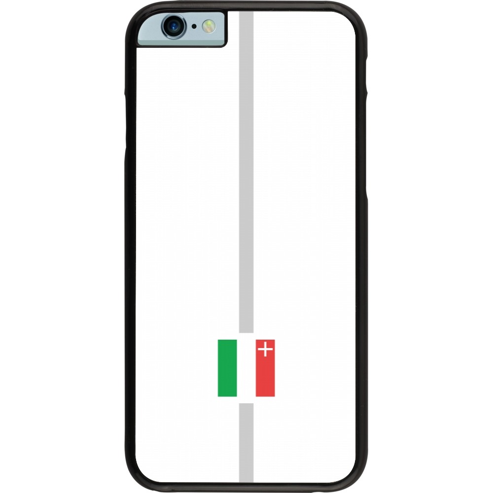 iPhone 6/6s Case Hülle - Kanton NE weiss