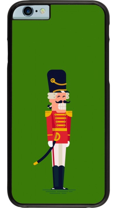 Coque iPhone 6/6s - Christmas 25 Nutcracker Green