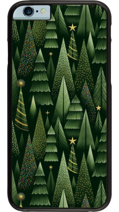 Coque iPhone 6/6s - Christmas 25 Pattern Xmas Tree